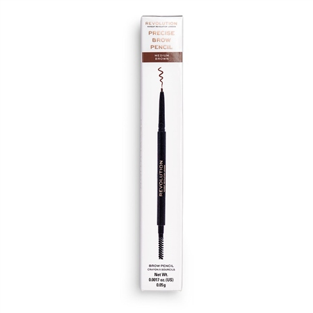 REVOLUTION PRECISE BROW PENCIL Молив за вежди Medium Brown, 0,05г.