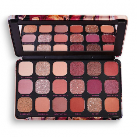 REVOLUTION FOREVER FLAWLESS Палитра сенки за очи Allure 19,8г.