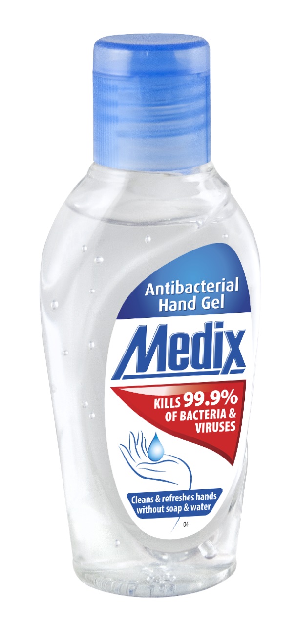  MEDIX ANTIBACTERIAL Дезинфекциращ гел за ръце, 60 мл. 