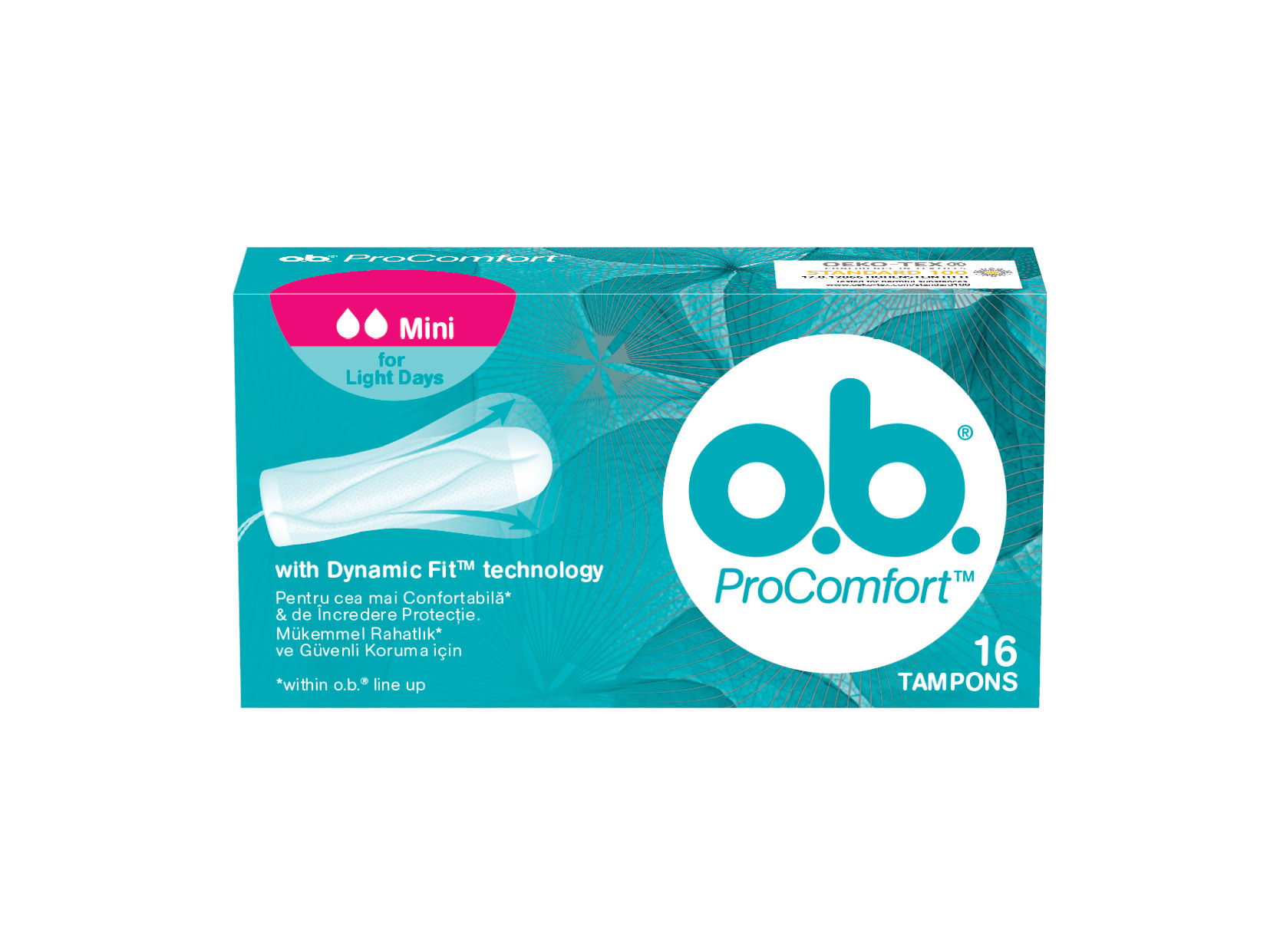 О.В.  PRO COMFORT Тампони мини, 16 бр.