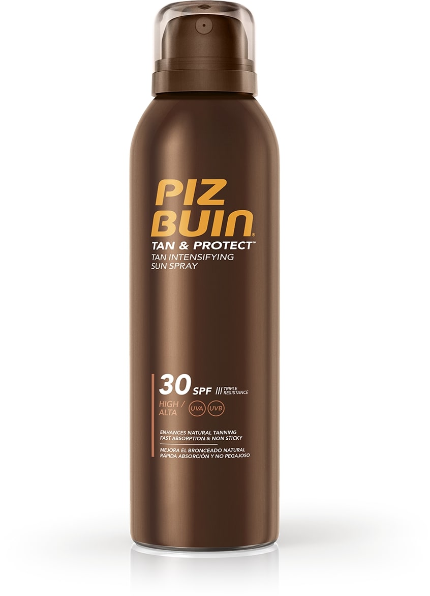 PIZ BUIN TAN&PROTECT Слънцезащитен спрей за интензивен тен SPF30, 150 мл