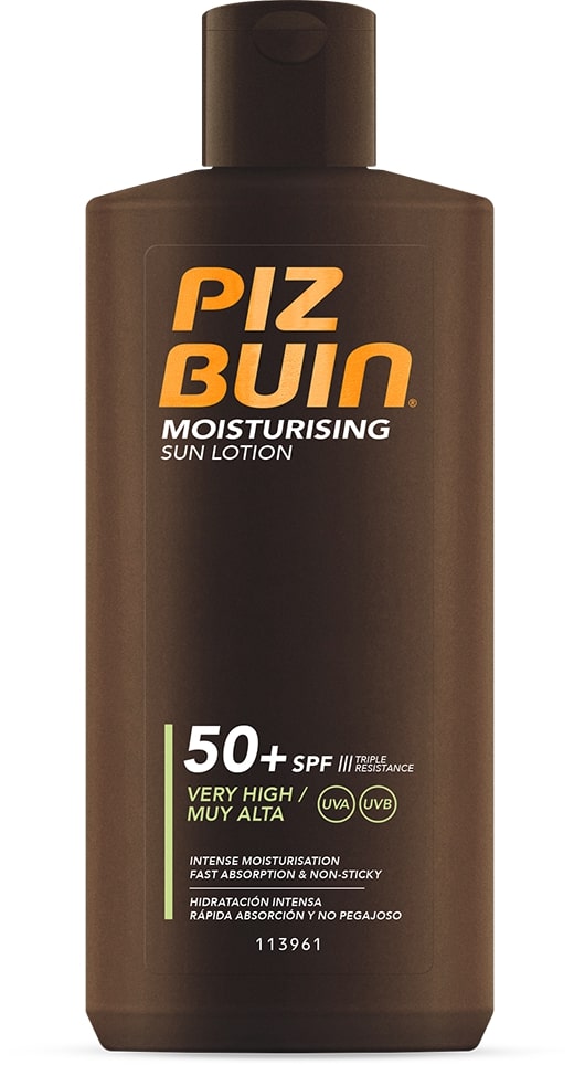 PIZ BUIN MOIST Хидратиращ слънцезащитен лосион SPF 50, 200 мл