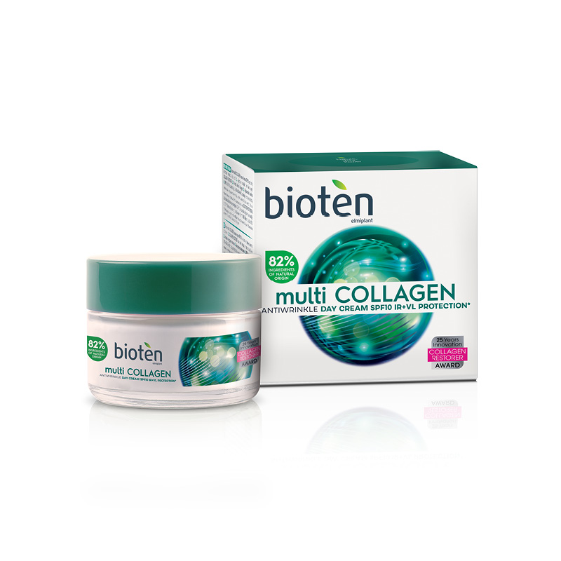 BIOTEN MULTI-COLLAGEN ANTI WRINKLE DAY FACE CREAM Крем за лице, 50 мл.