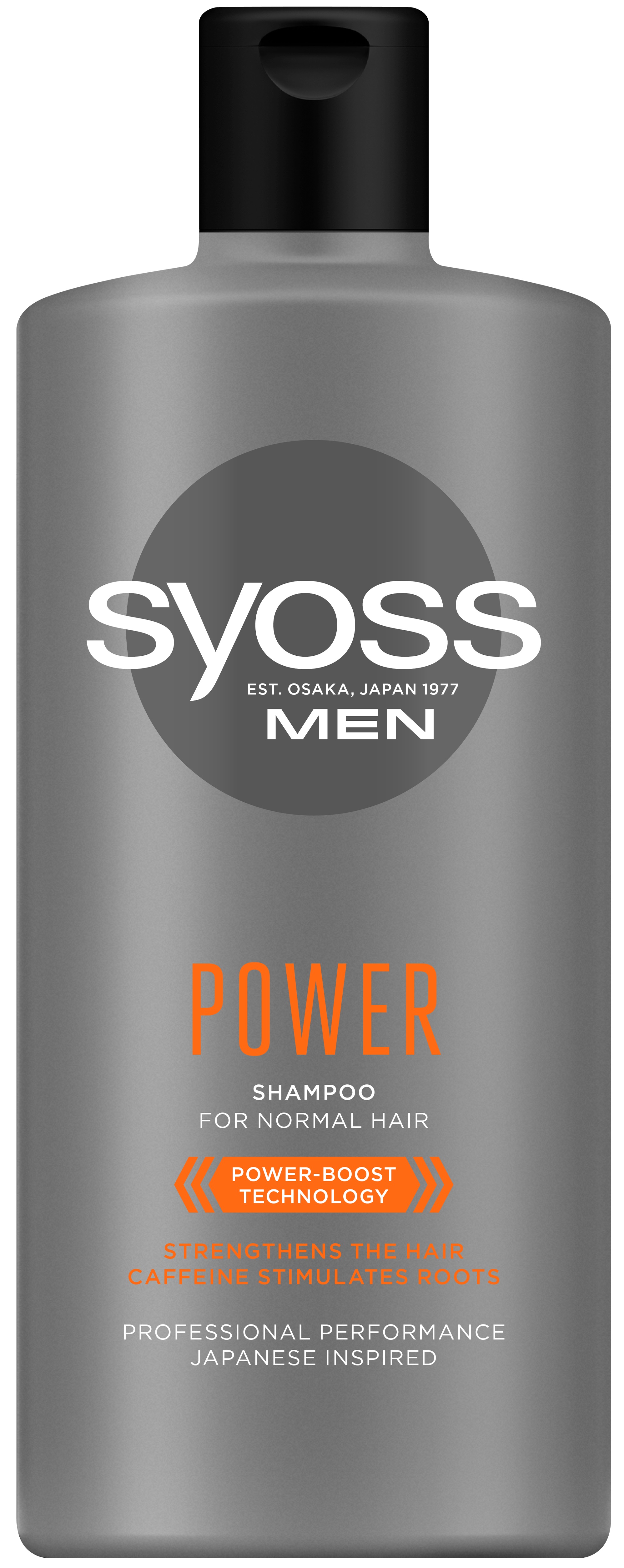 SYOSS MEN POWER Мъжки шампоан Сила за нормална коса, 440 мл.