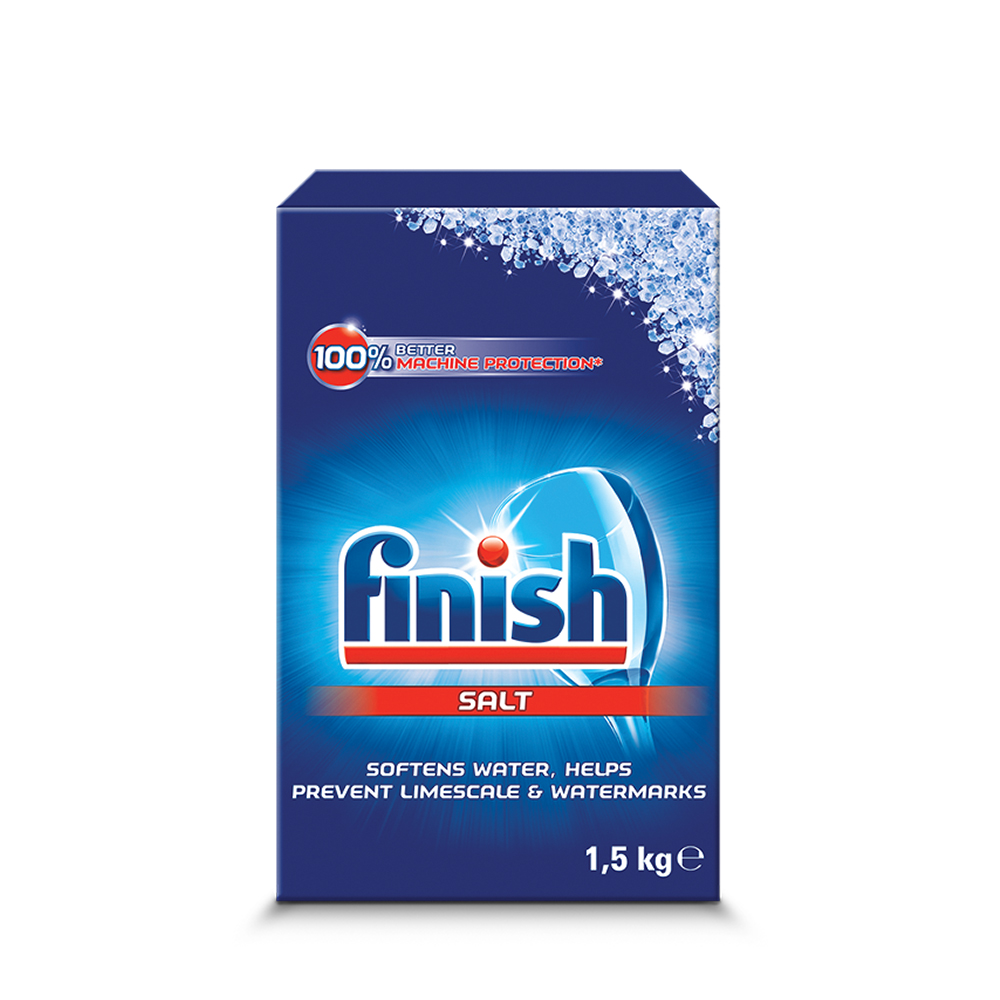 FINISH Сол за съдомиялна машина, 1.5 кг.