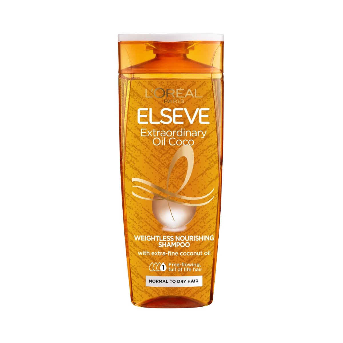 L'OREAL ELSEVE EXTRAORDINARY OIL Шампоан за коса подхранващ, 250 мл.