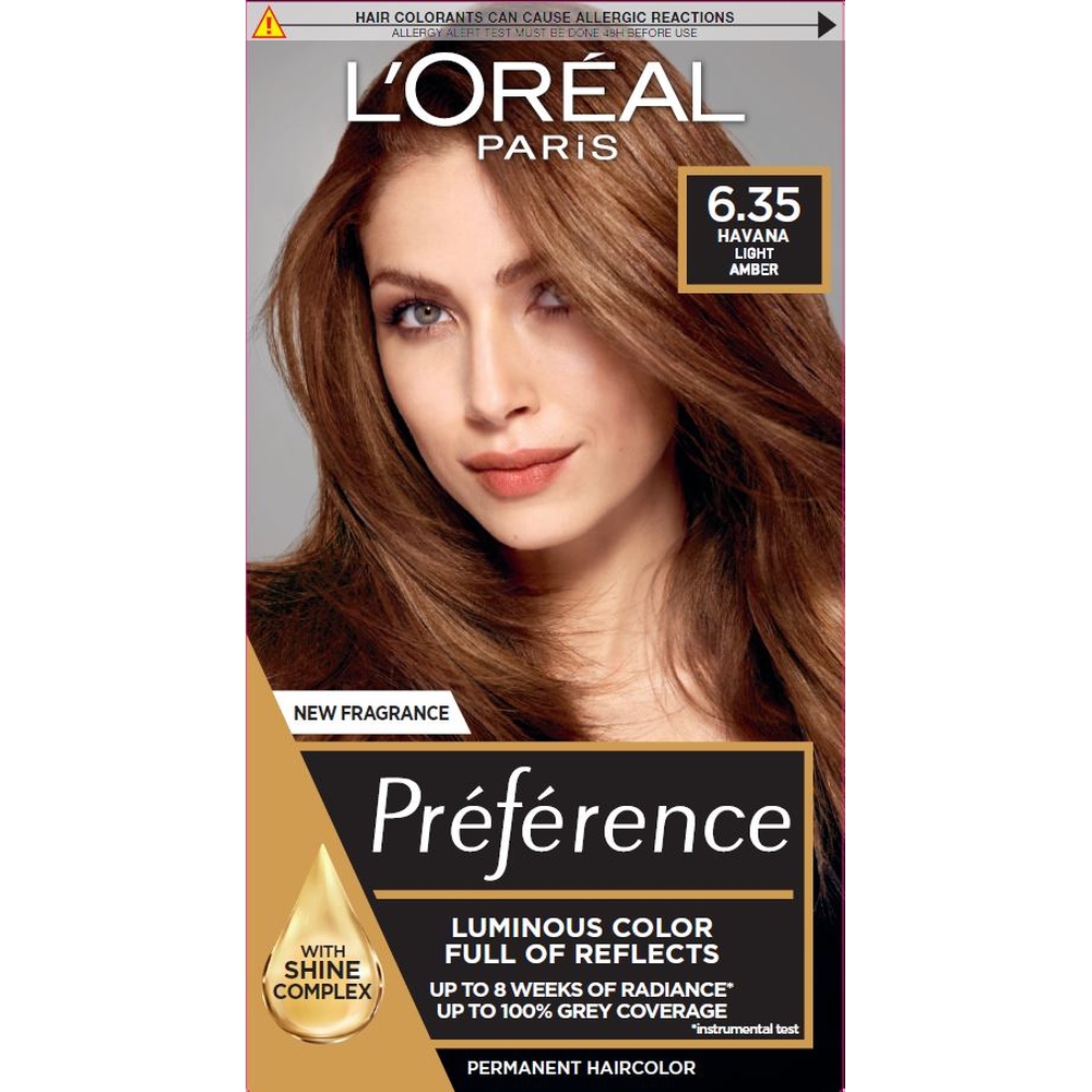 L'OREAL PARIS PREFERENCE Боя за коса 6.35