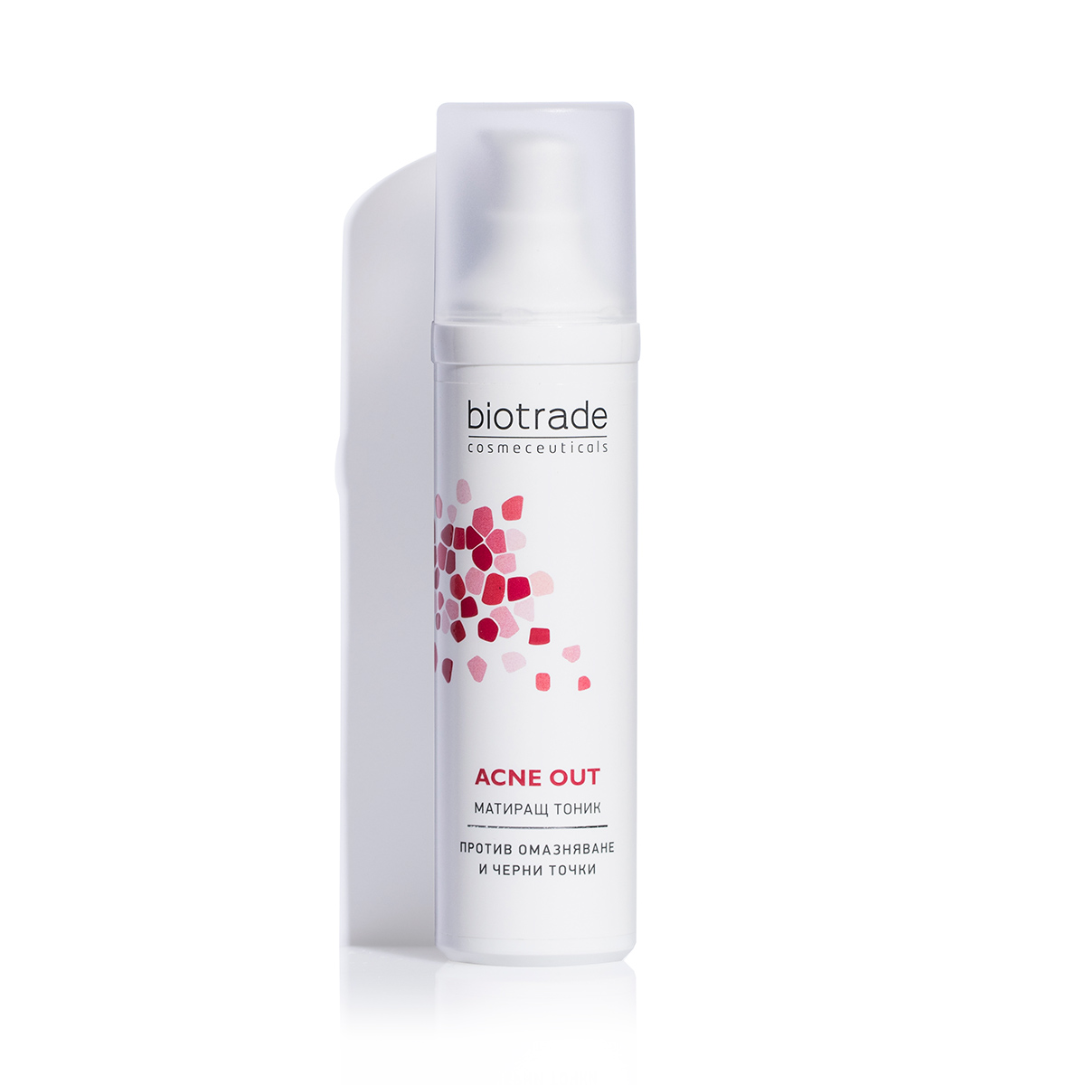BIOTRADE ACNE OUT Матиращ тоник против омазняване и черни точки 60 мл.
