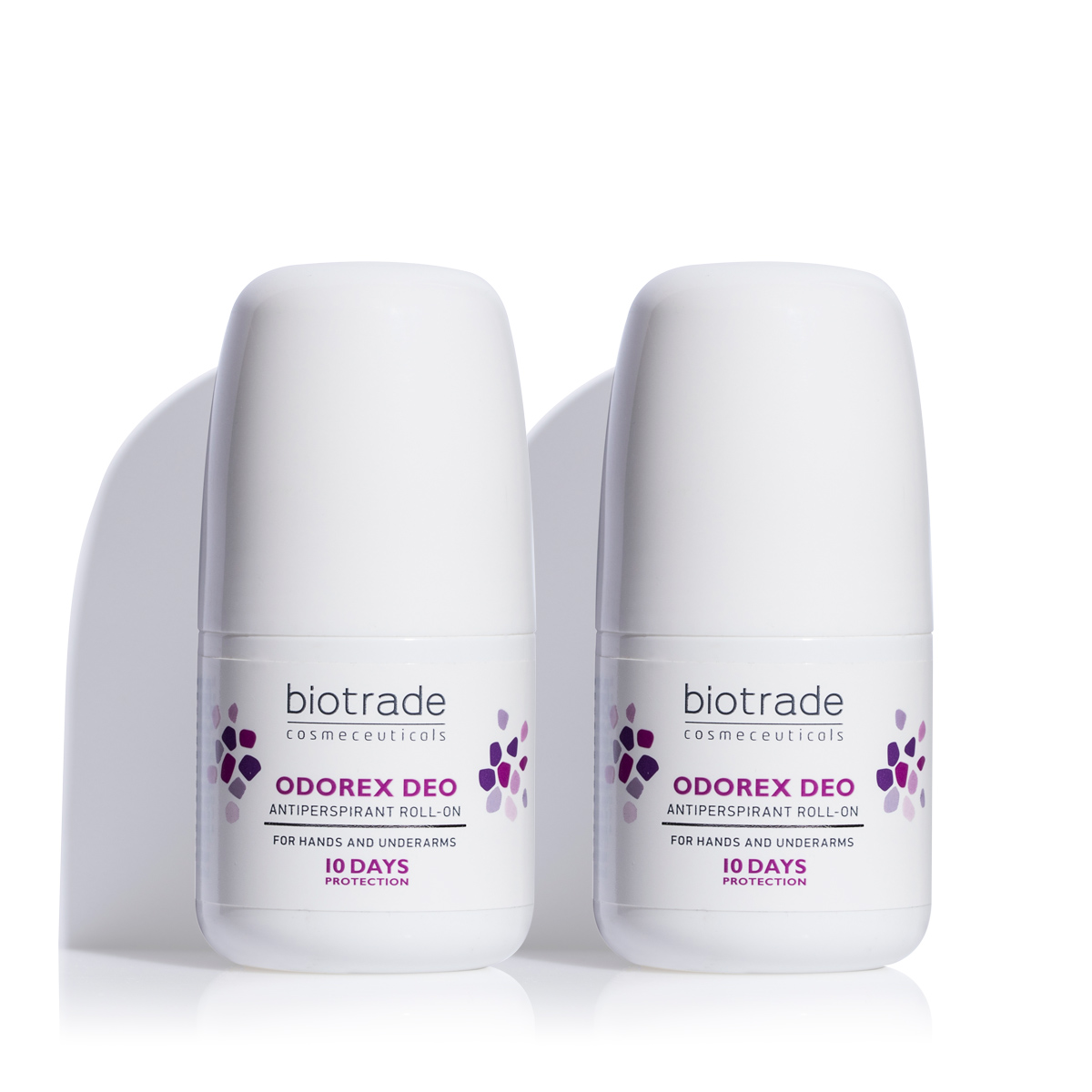 BIOTRADE ODOREX ПРОМО ПАКЕТ Рол-он против изпотяване 40 мл. 1 бр. + 1 бр.