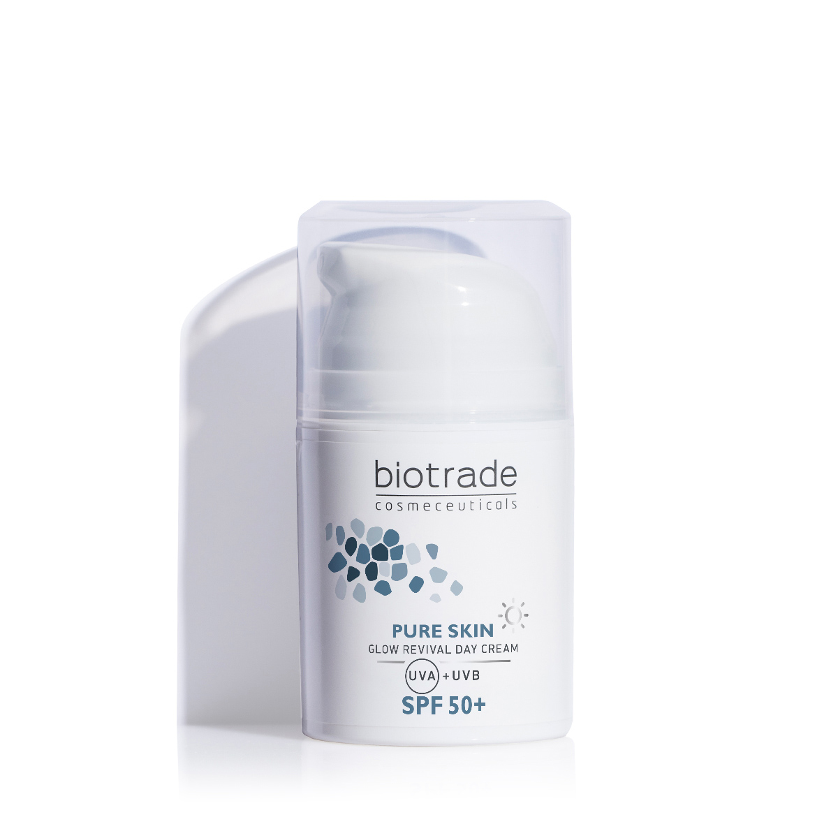 BIOTRADE PURE SKIN Озаряващ и регенериращ дневен крем против бръчки SPF 50+ 50 мл.
