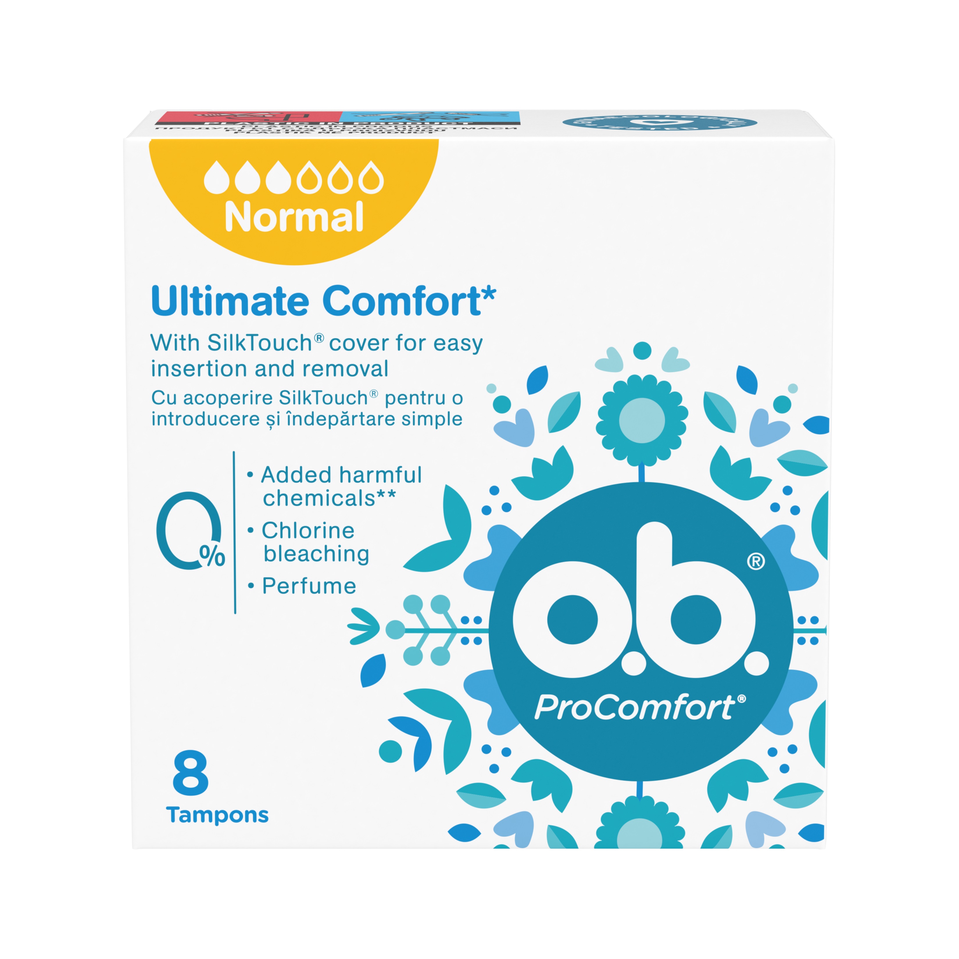 О.В. PRO COMFORT Тампони нормал, 8 бр