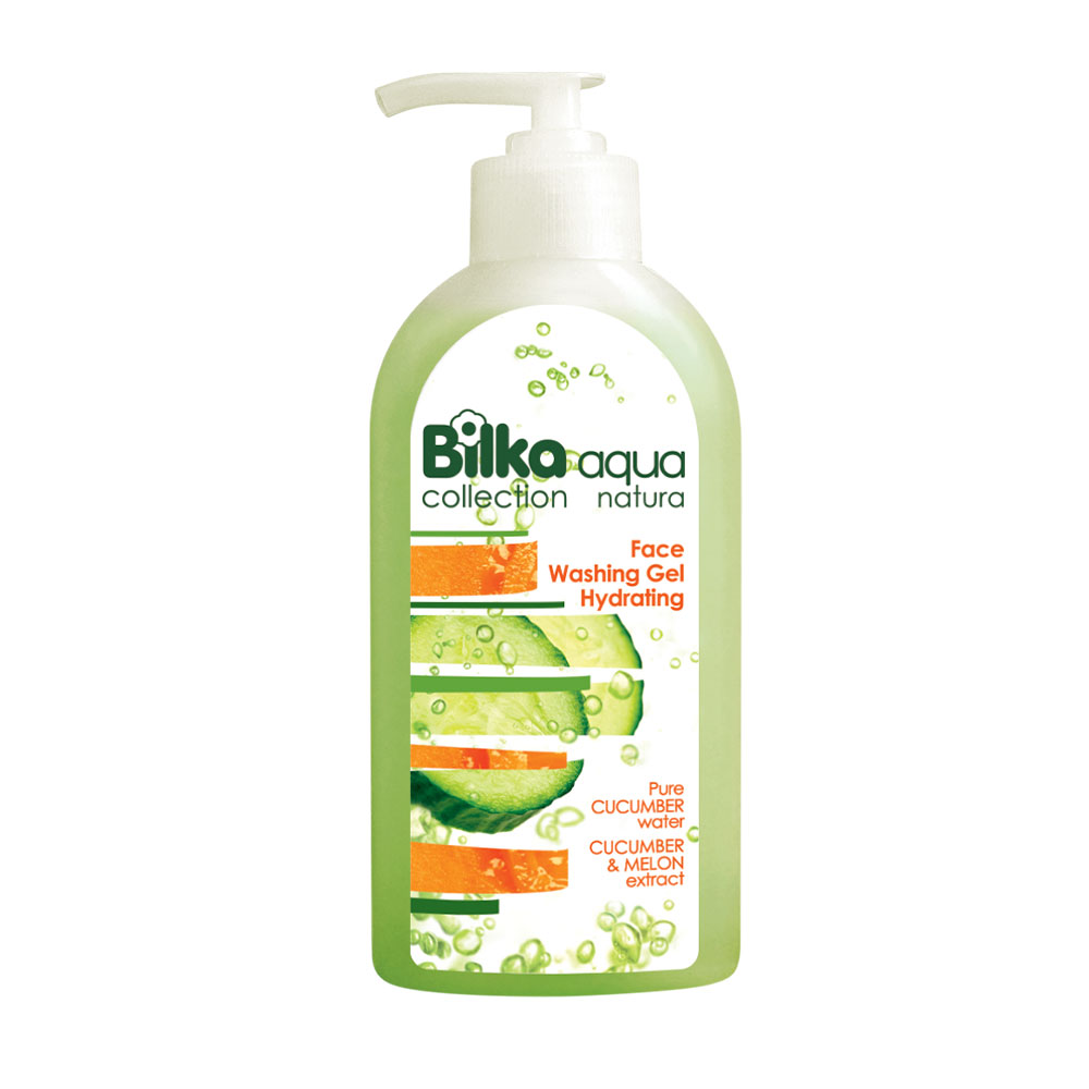 BILKA AQUA NATURA Измиващ гел за лице, 200 мл