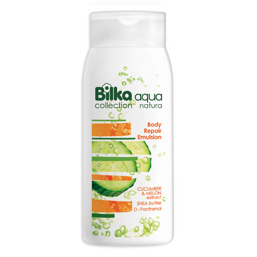 BILKA AQUA NATURA Възстановяваща емулсия за тяло, 200 мл
