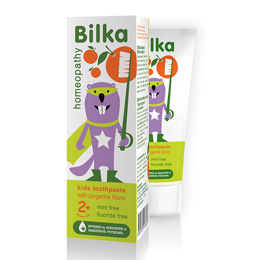 BILKA HOMEOPATHY Детска kрем паста за зъби органик 2+ 50 мл