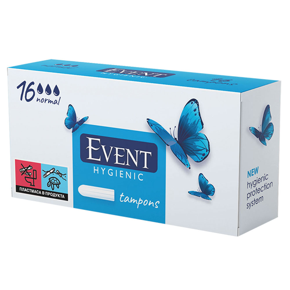 EVENT Тампони нормал, 16 бр