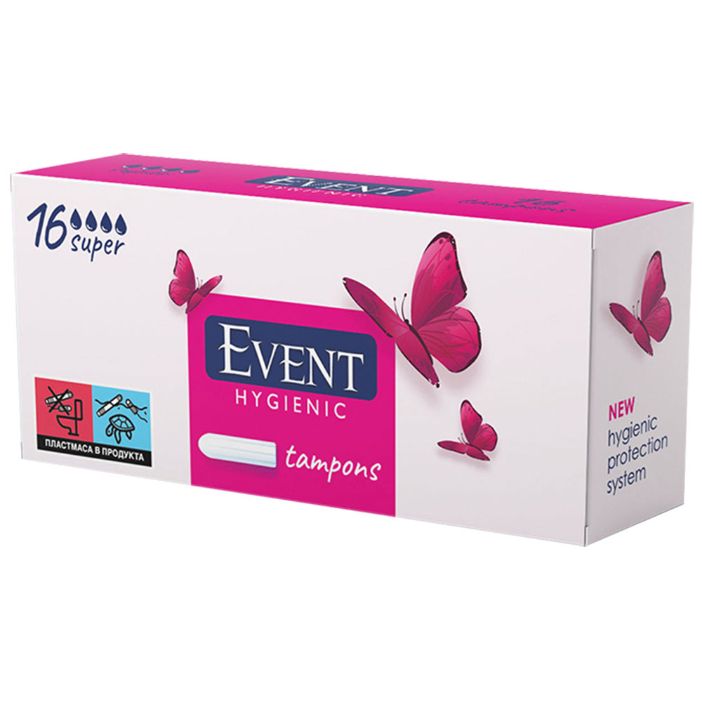 EVENT SUPER Тампони, 16 бр.