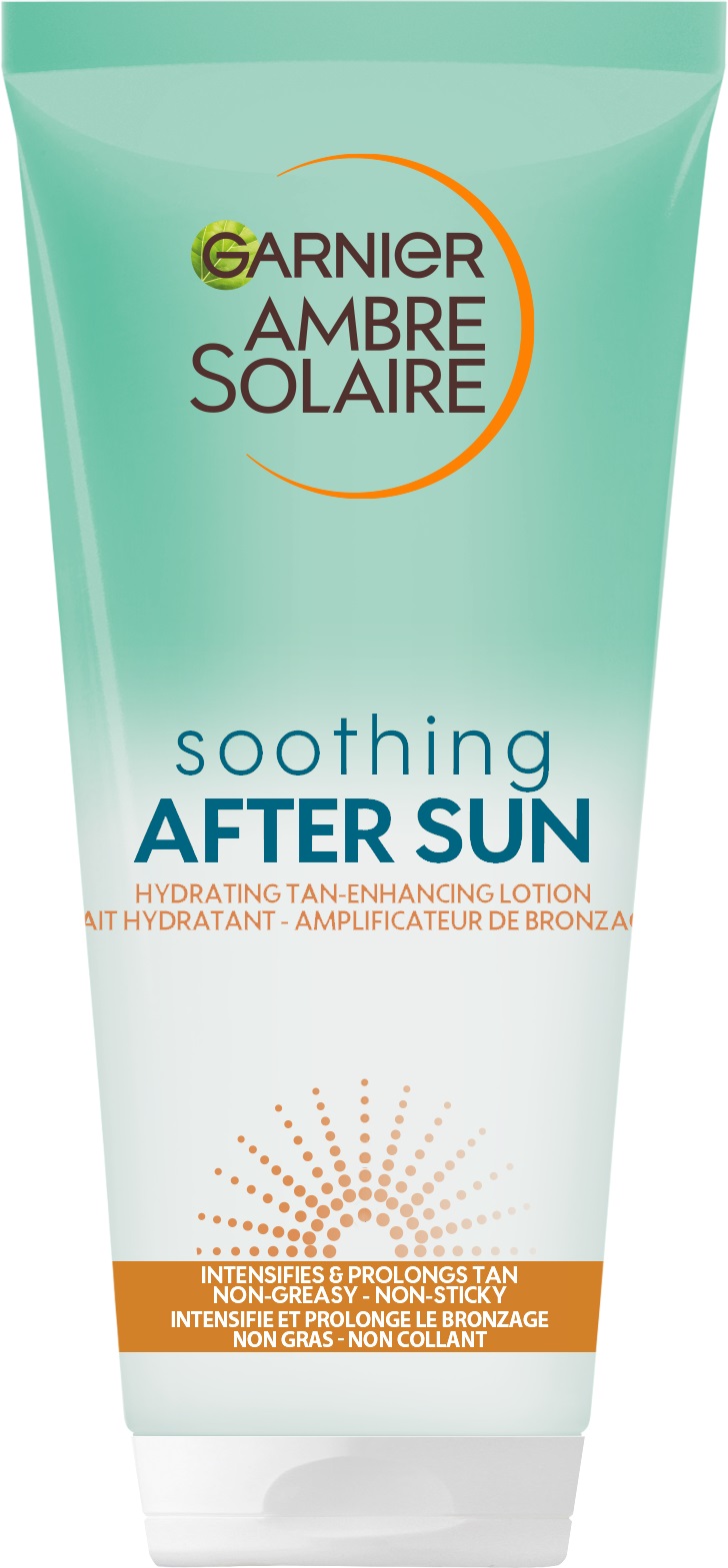 GARNIER AMBRE SOLAIRE Мляко за след слънце с бронзиращ ефект light, 200 мл