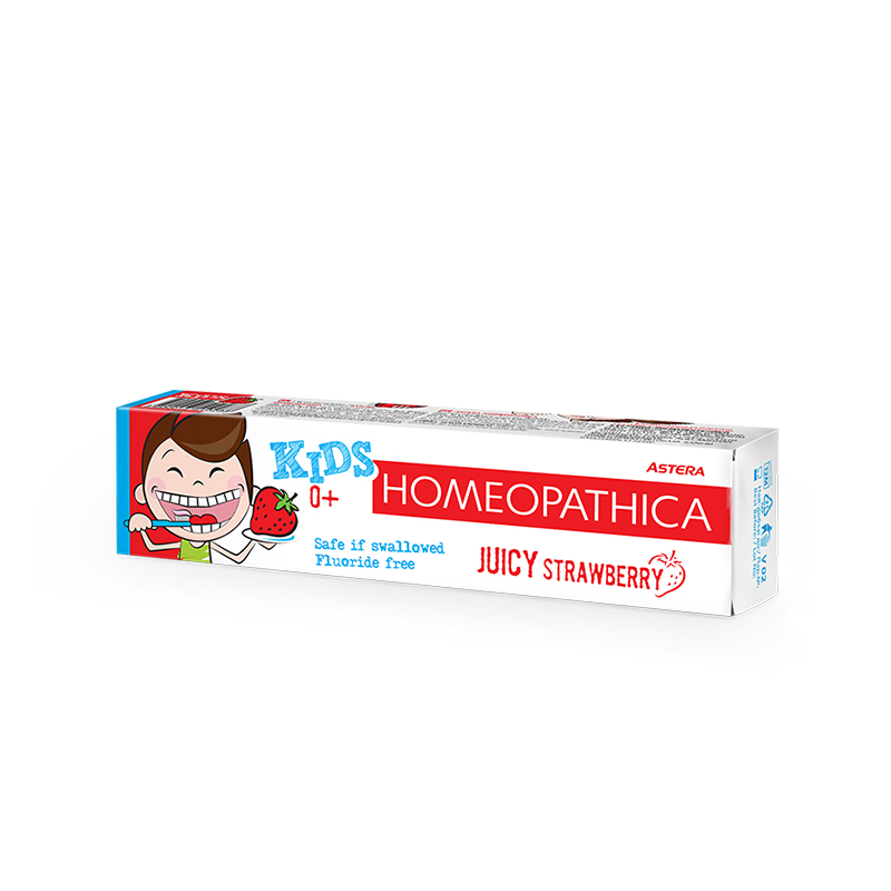 ASTERA HOMEOPATHICA KIDS 0+ Паста за зъби, 50 мл