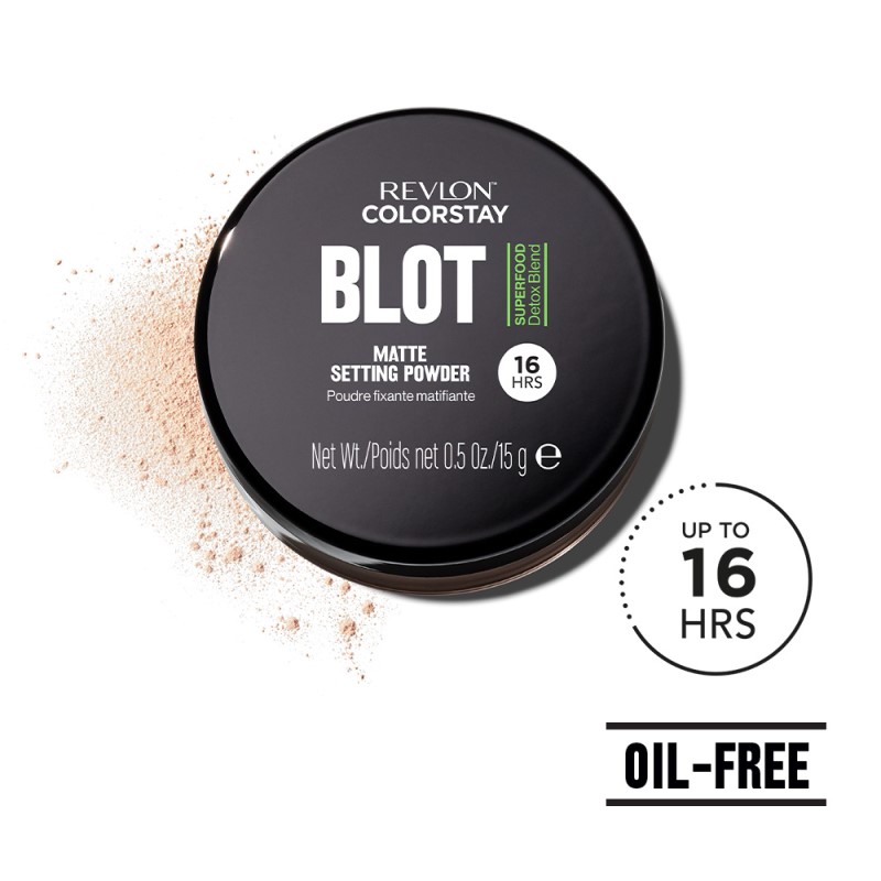 REVLON COLORSTAY BLOT Пудра прахообразна фиксираща, 15 г.