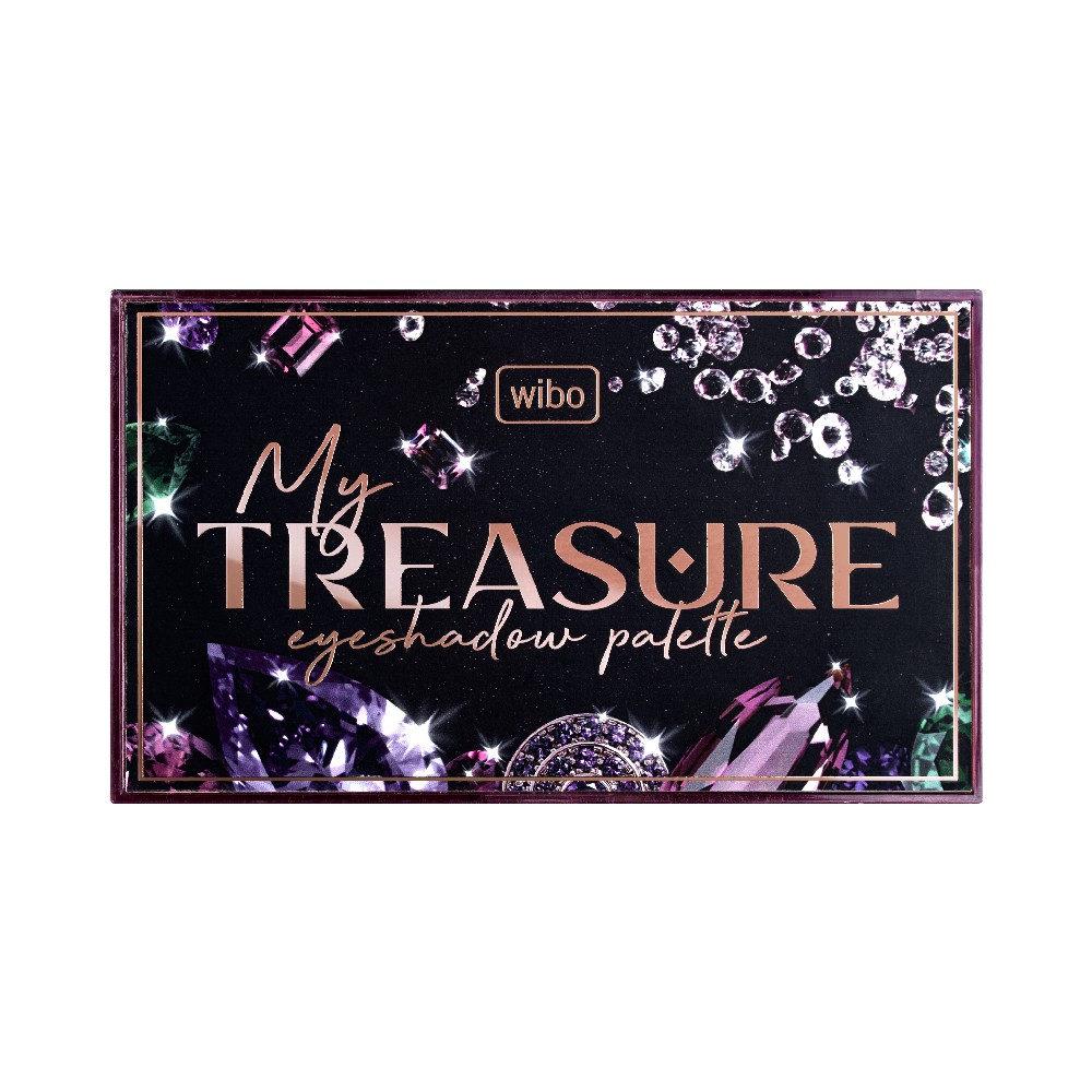 WIBO MY TREASURE Сенки палитра, 18 цвята