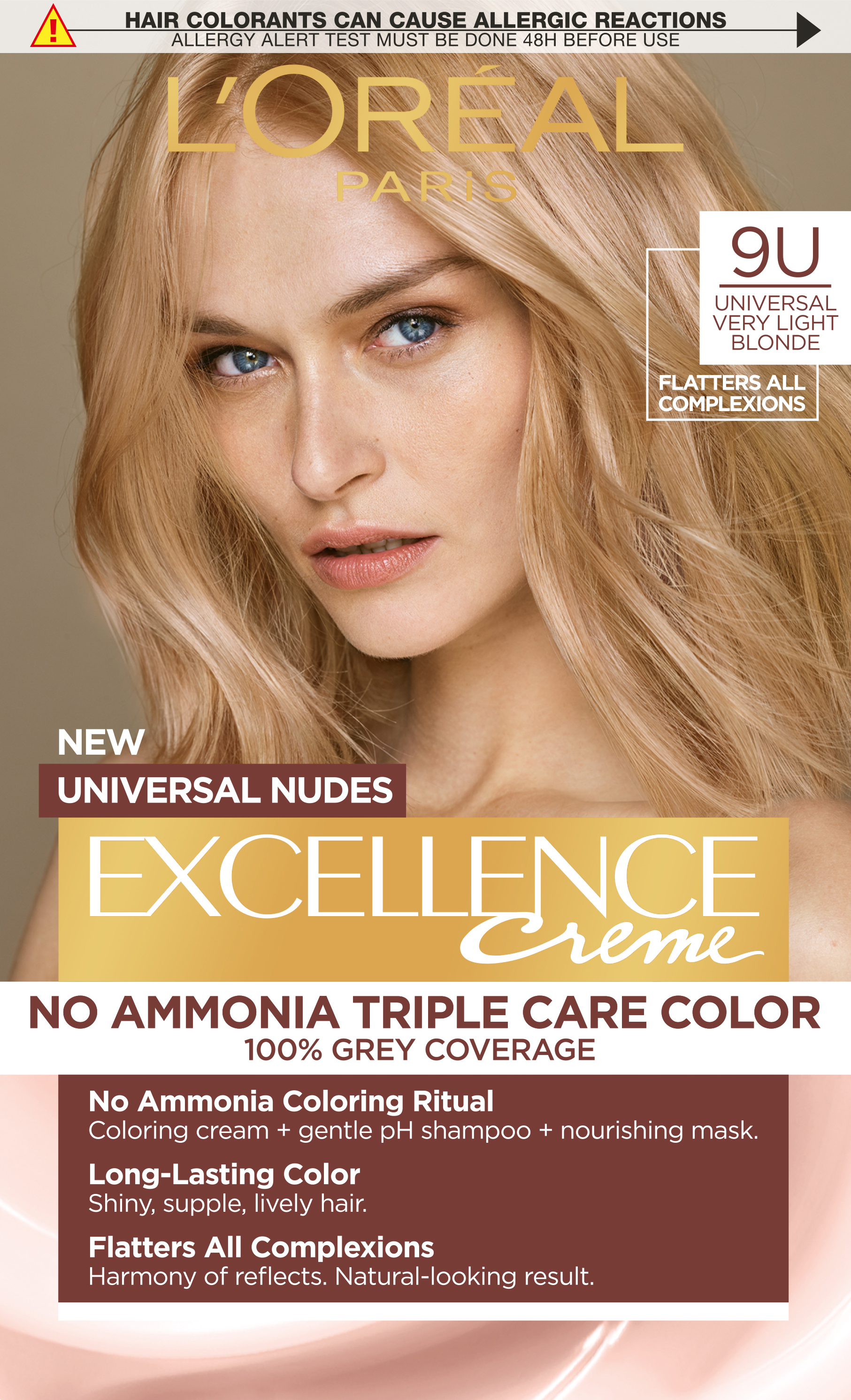 L'OREAL PARIS EXCELLENCE UNIVERSAL NUDES Боя за коса 9U
