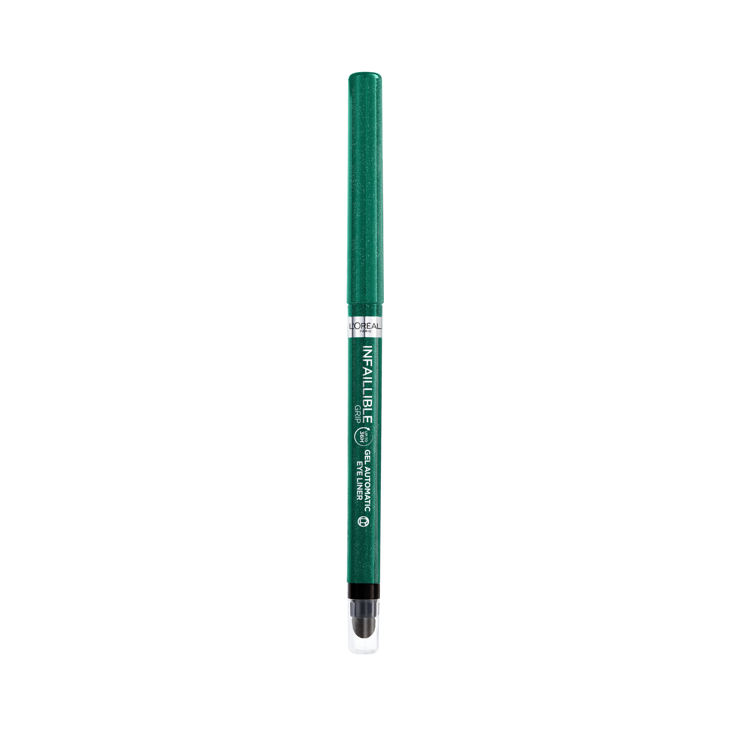 L'OREAL PARIS INFAILLIBLE GRIP 36H GEL AUTOMATIC Очна линия молив Emerald gree, 1 бр.