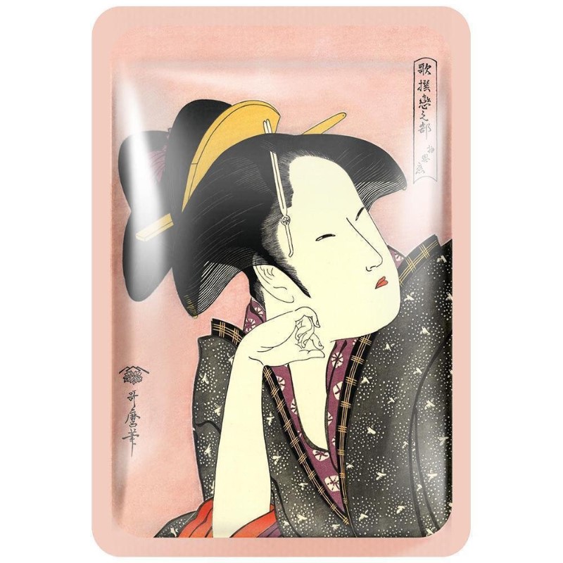 MITOMO UKIYO-E Озаряваща маска за лице с екстракт от японска камелия и матча, 25гр.