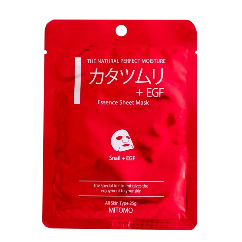 MITOMO ESSENCE Ревитализираща маска лице с екстракт от охлюви, 25гр.