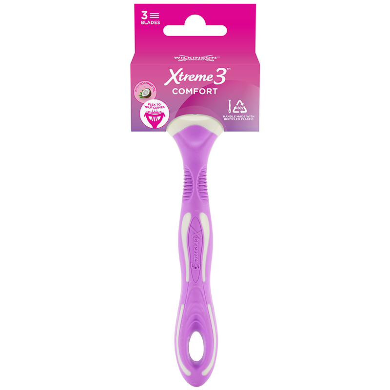 WILKINSON SWORD XTREME3 BEAUTY Дамска самобръсначка за еднократна употреба, 1 бр.