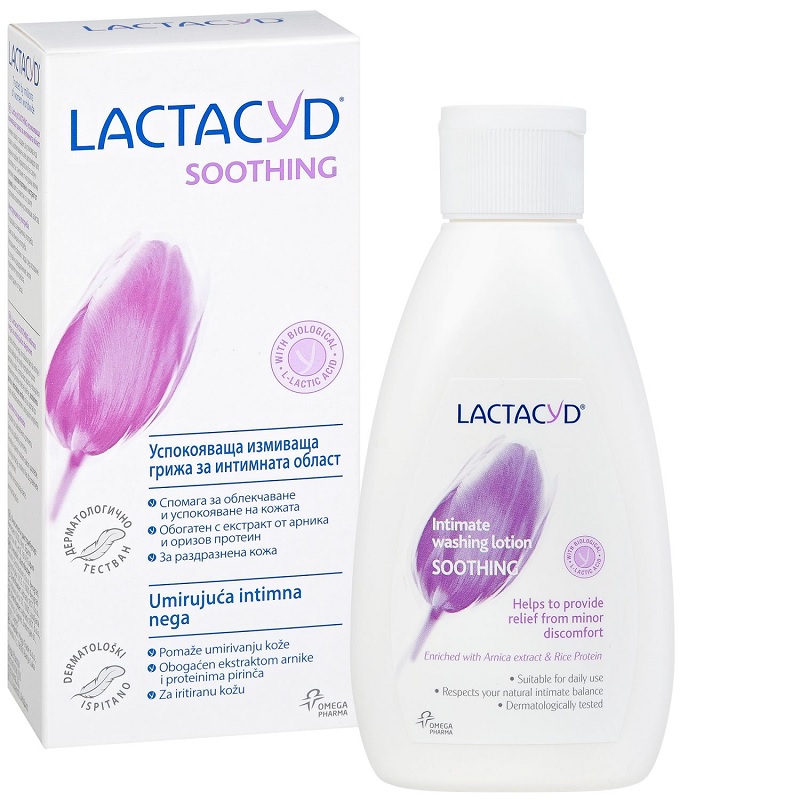 LACTACYD SOOTHING Интимен успокояващ гел, 200мл.