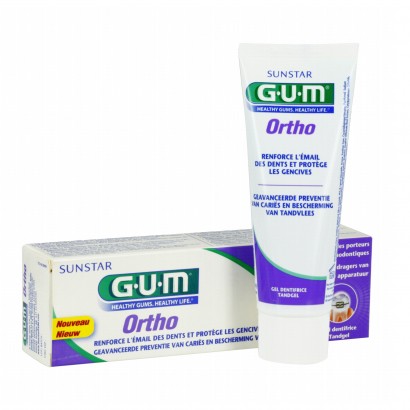 GUM ORTHO Паста за зъби, 75 мл.