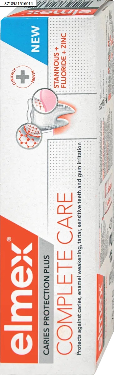 ELMEX CARIES COMPLETE CARE Паста за зъби,  75 мл