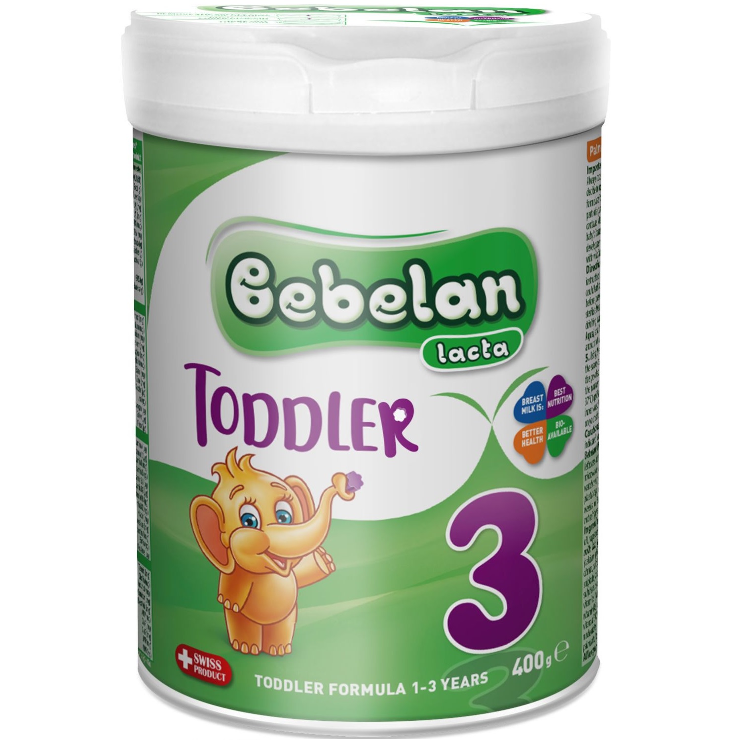 BEBELAN LACTA TODDLER 3 Мляко за малки деца от 12 до 36-месечна възраст, 400г