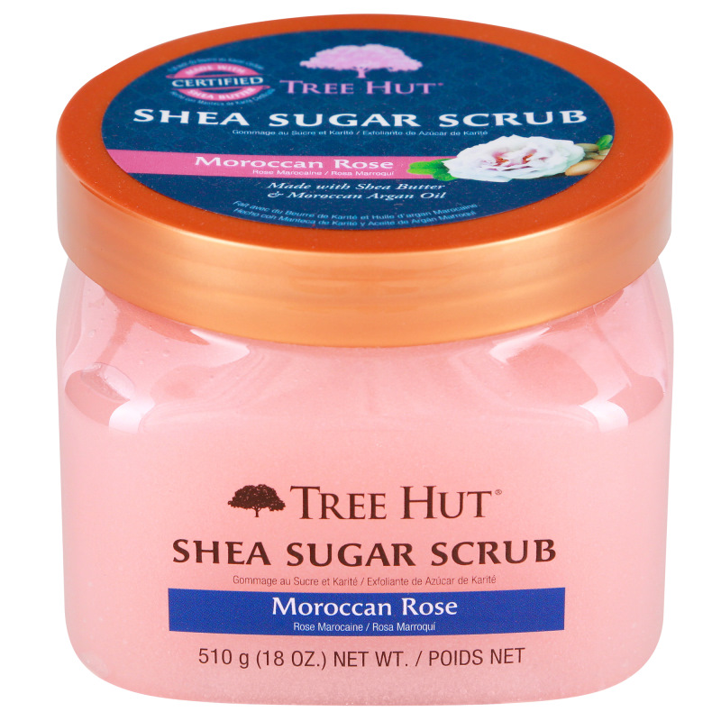 TREE HUT SHEA SUGAR SCRUB Скраб за тяло с мароканска роза, 510гр.