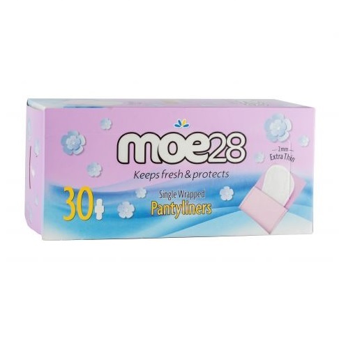 MOE28 Ежедневни дамски превръзки slim multistyle, 30 бр.