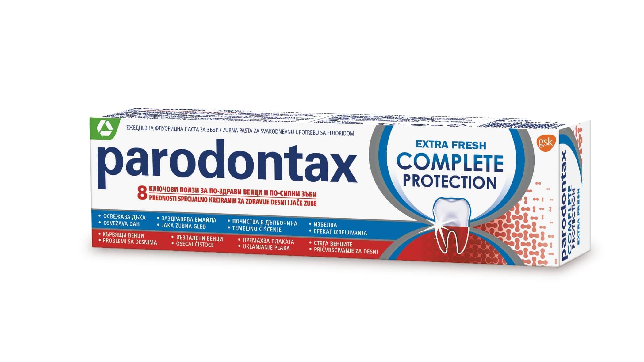 PARODONTAX COMPLETE PROTECTION Паста за зъби, 75 мл.