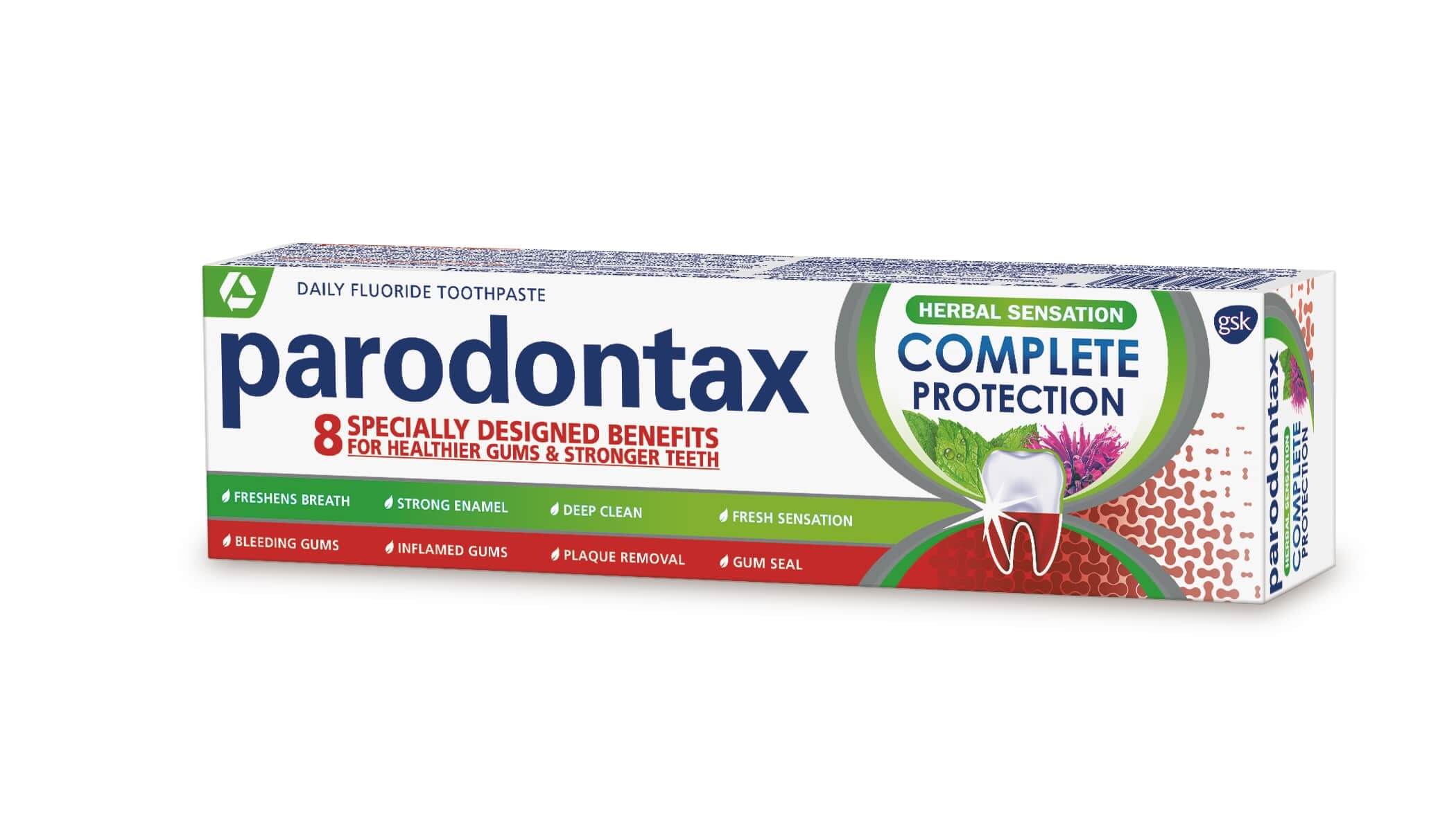 PARODONTAX HERBAL COMPLETE PROTECT Паста за зъби, 75мл.