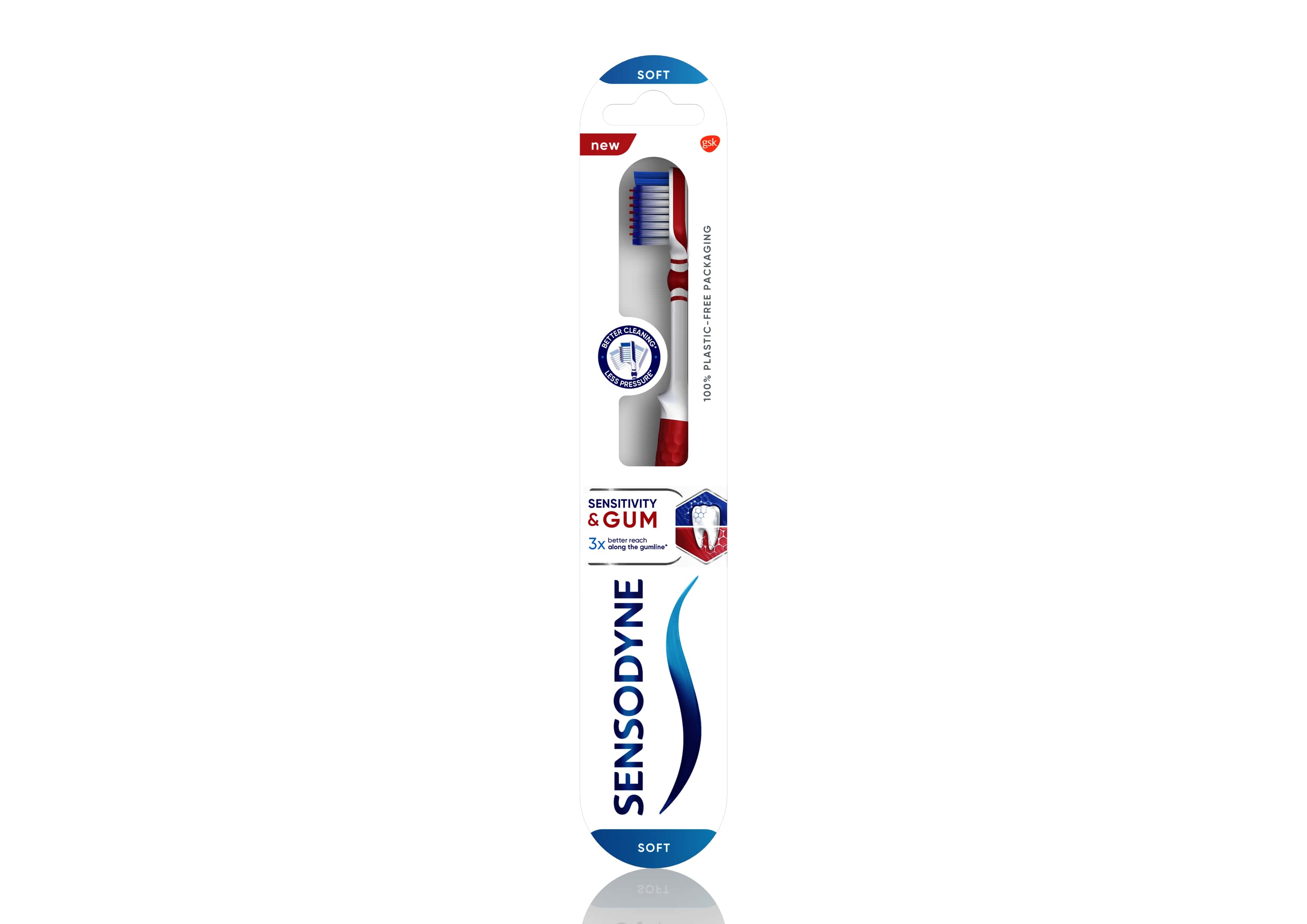 SENSODYNE SENSITIVITY&GUM Четка за зъби ,1 бр. 