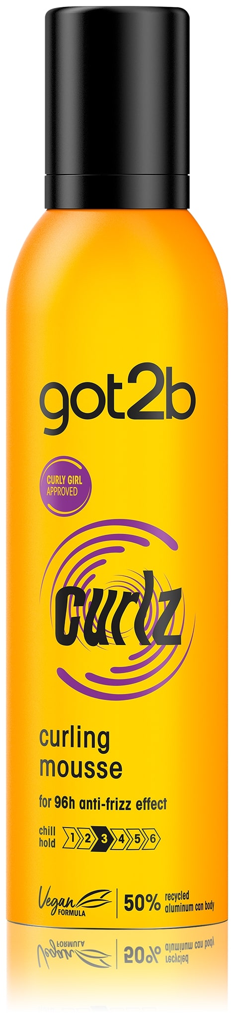 GOT2B TWISTED MOUSSE Пяна за оформяне на къдриците, 250мл
