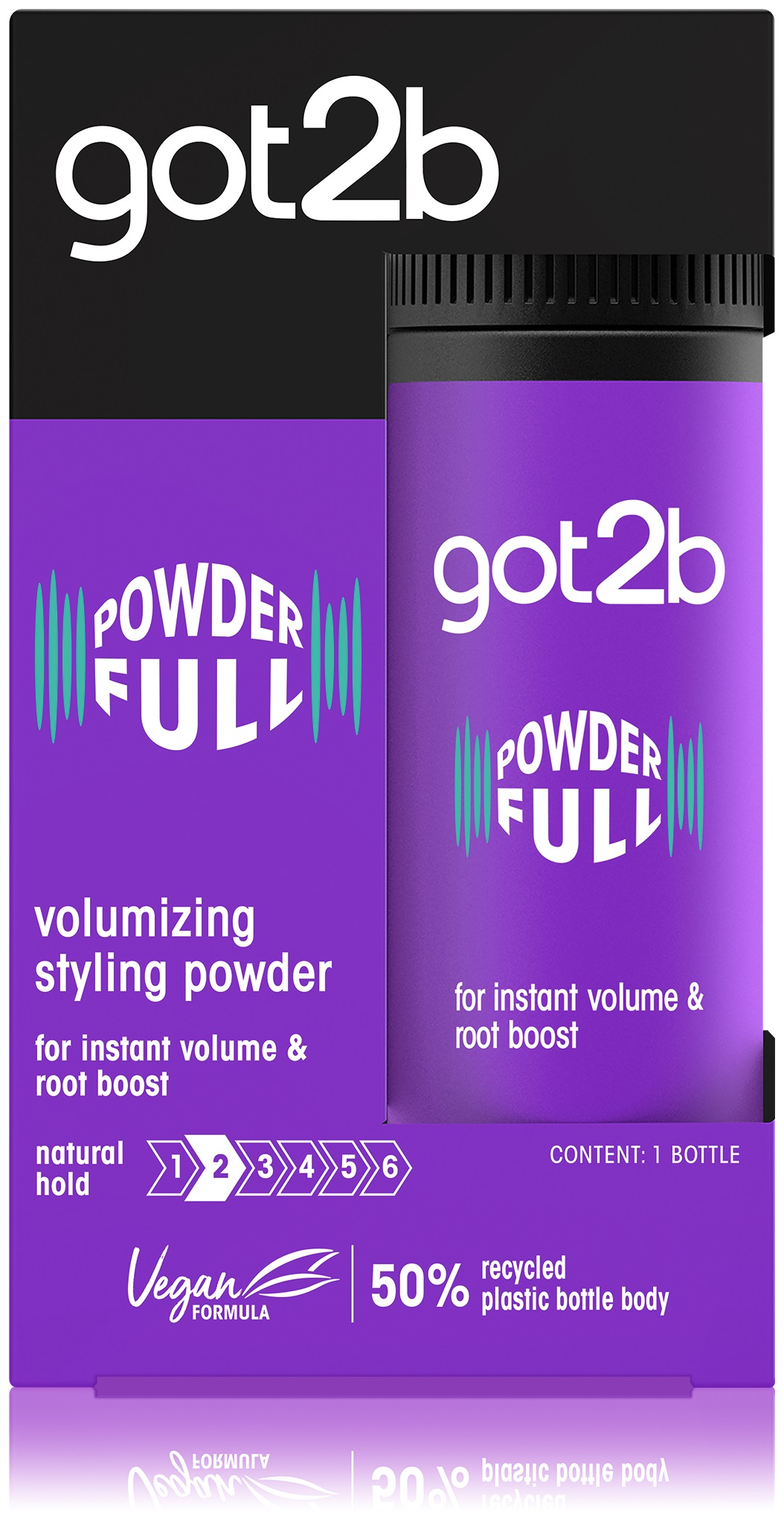 GOT2B POWDER'FUL Пудра за обем, 10 гр.