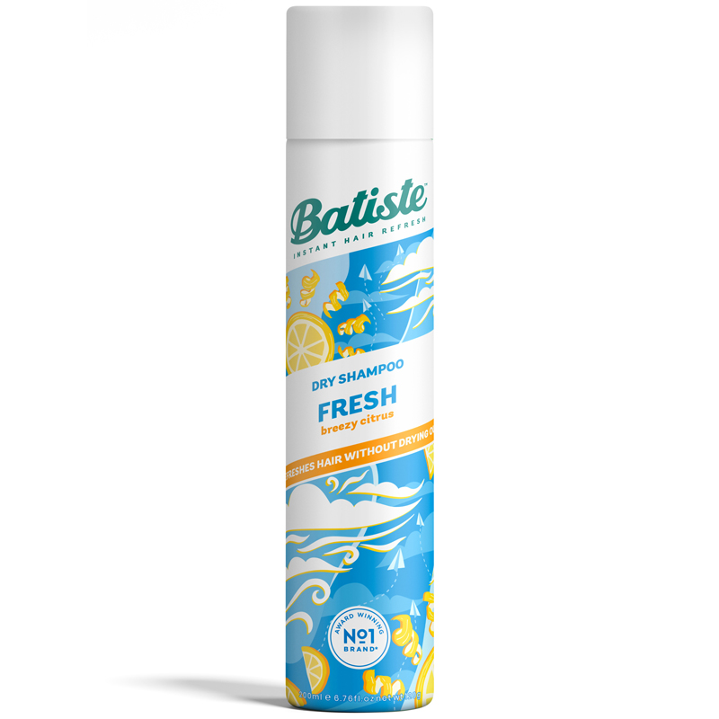 BATISTE COOL&CRISP FRESH Сух шампоан за коса, 200 мл.