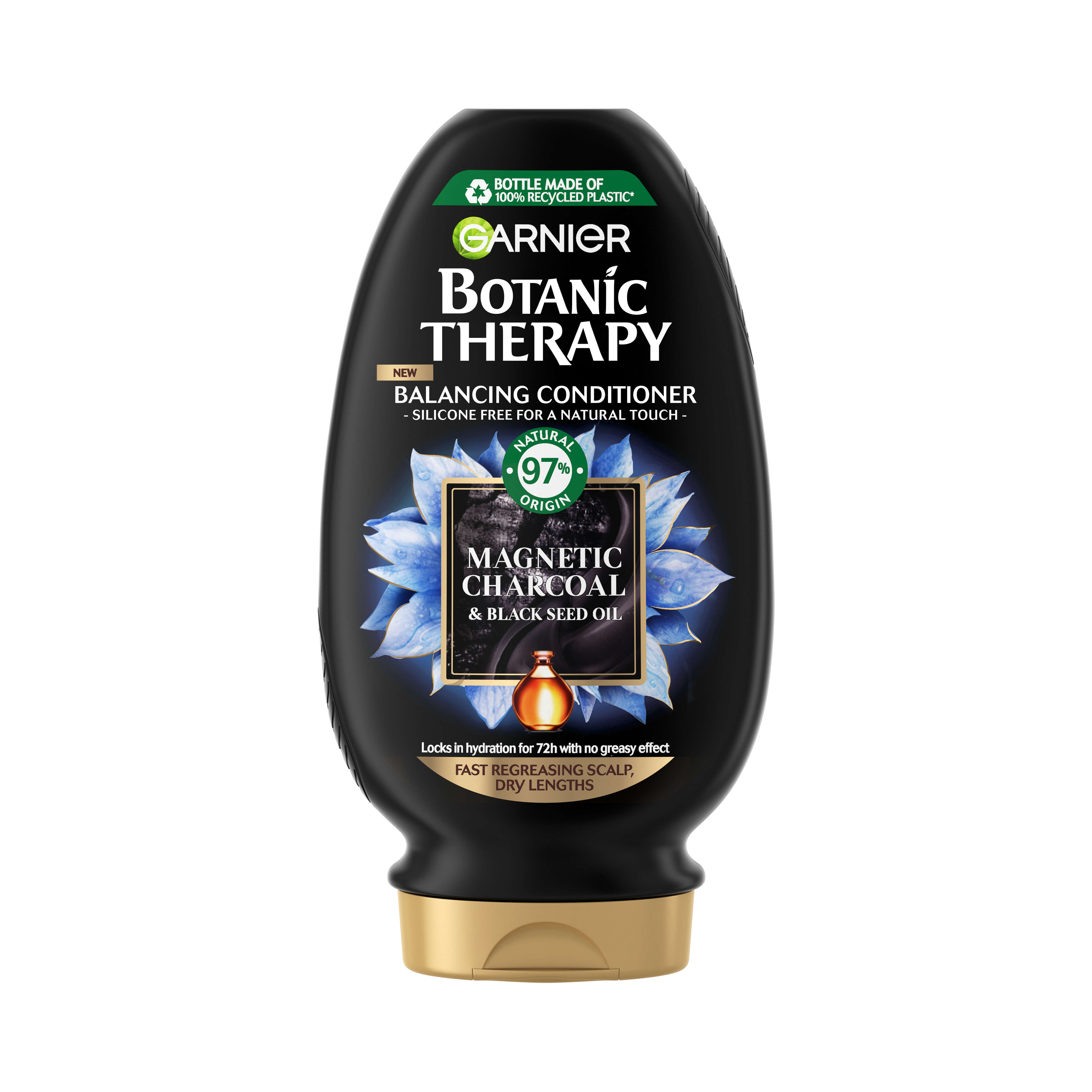 GARNIER BOTANIC THERAPY MAGNETIC CHARCOAL Балсам за суха коса, 200мл