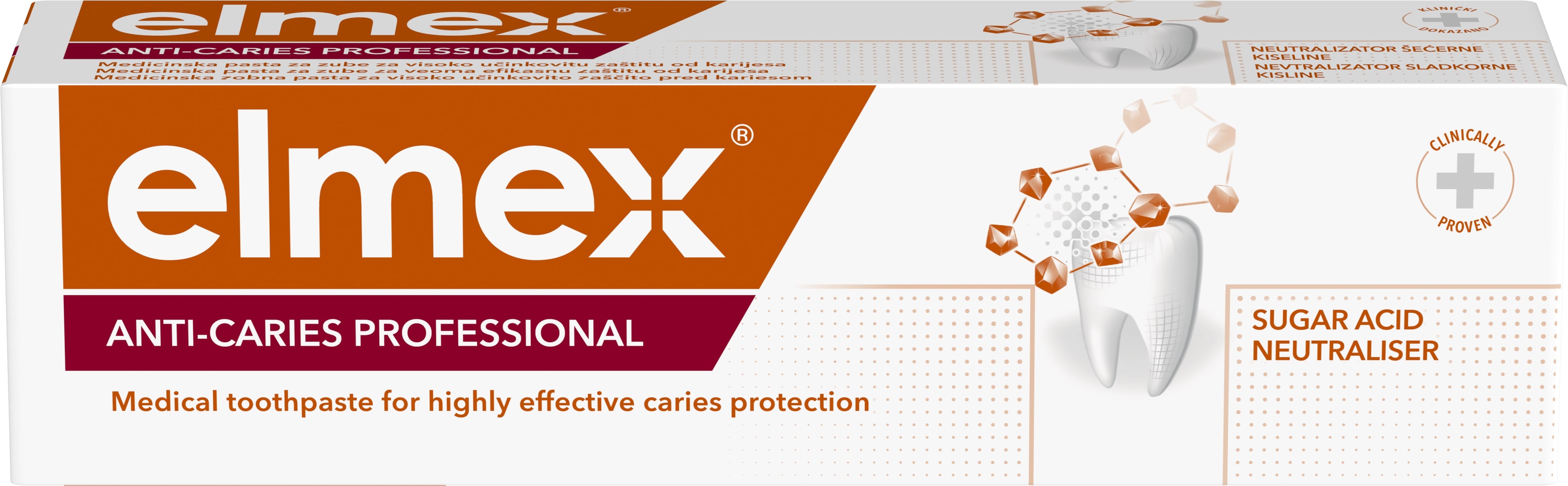 ELMEX ANTI CARIES Паста за зъби, 75мл. 