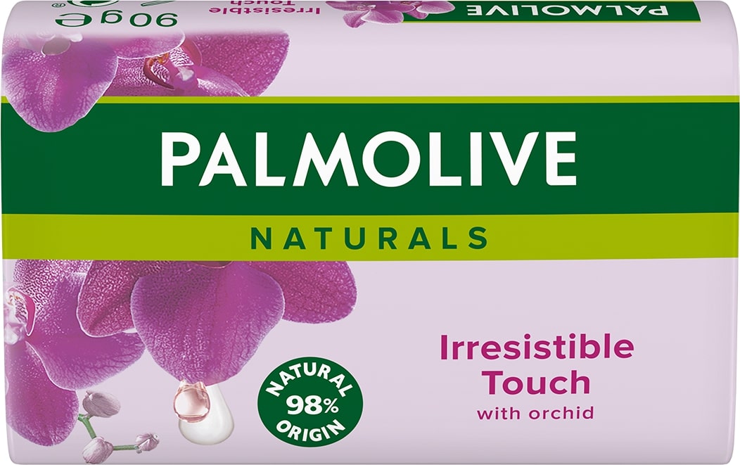 PALMOLIVE NATURALS IRRESISTIBLE TOUCH Сапун с черна орхидея, 90 гр.