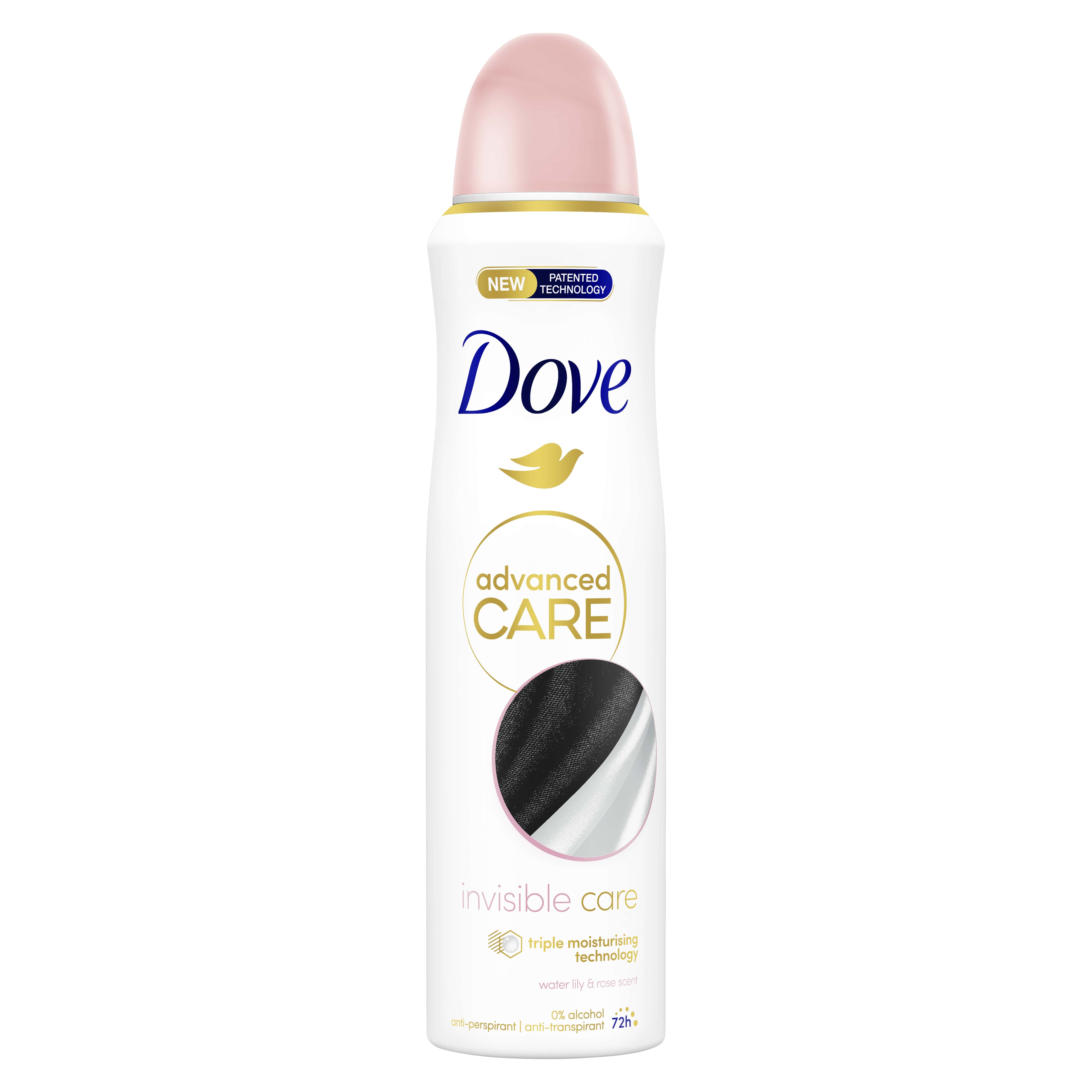 DOVE ADVANCE Дамски део спрей Invisible Care, 150 мл