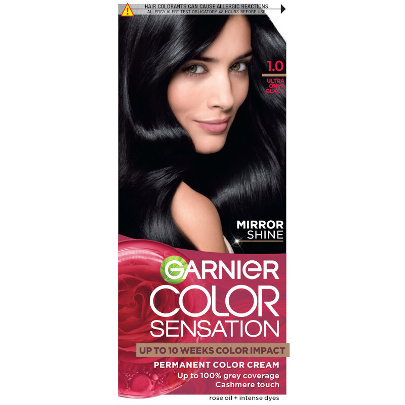 GARNIER COLOR SENSATION Боя за коса 1.0 Ultra onyx black