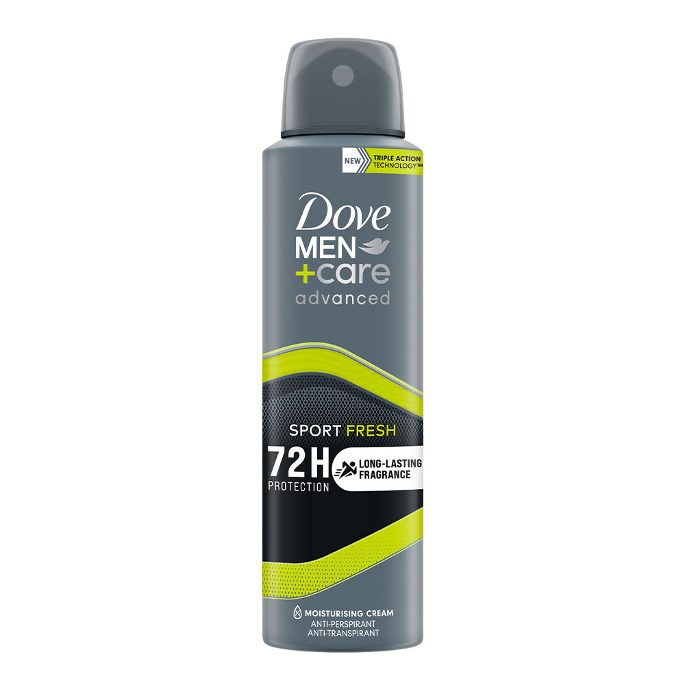 DOVE ADVANCE SPORT FRESH Мъжки део спрей, 150 мл