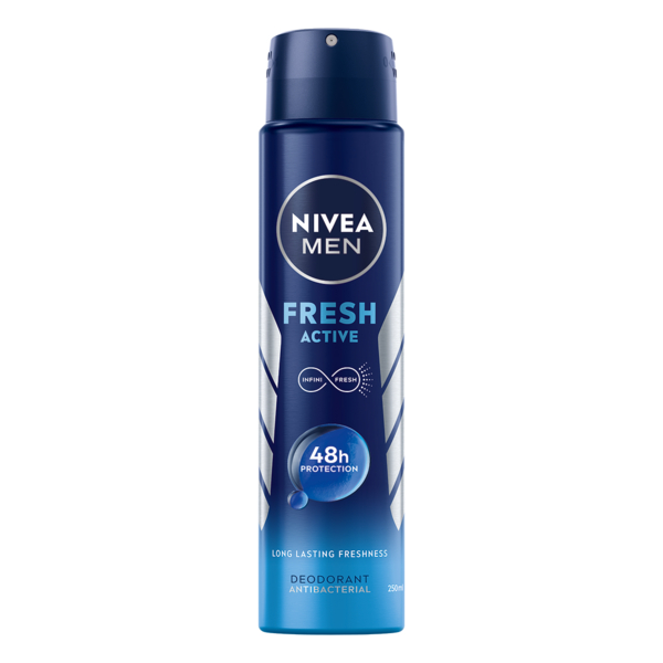 NIVEA MEN FRESH ACTIVE Мъжки део спрей, 250 мл.