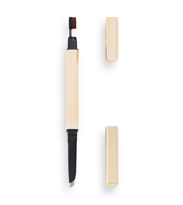 REVOLUTION PRO Молив за вежди Rockstar Styler Soft Brown