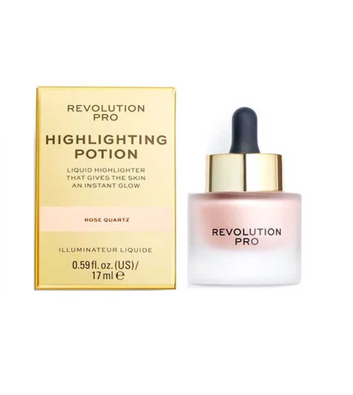 REVOLUTION PRO Хайлайтър капки Potion Rose Quartz